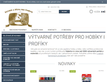 Tablet Screenshot of marketart.cz